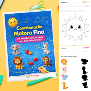 coordenação motora fina educação infantil – 30 atividades essenciais (pdf imprimível)