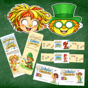 kit dia nacional do livro infantil para imprimir | lembrancinha escolar educativa pdf