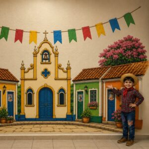 painel festa junina para parede em pdf – 42 folhas a4 para imprimir