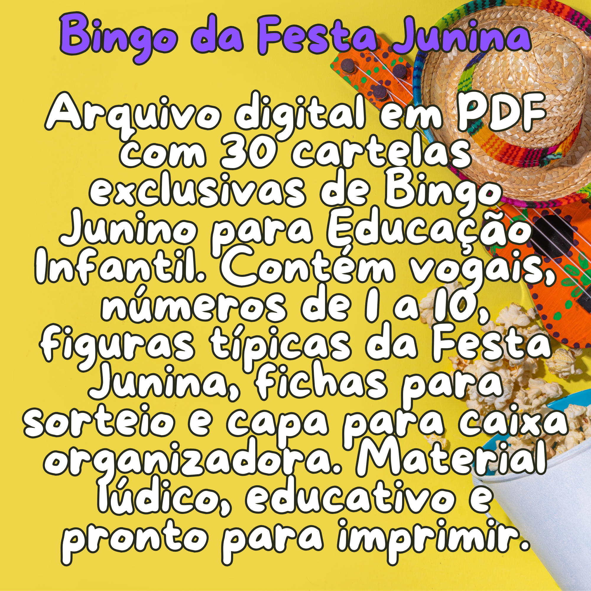 bingo festa junina educação infantil – 30 cartelas para imprimir pdf com vogais, números até 10 e figuras juninas bingo festa junina educação infantil – 30 cartelas para imprimir pdf com vogais, números até 10 e figuras juninas