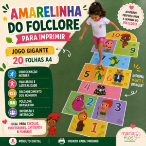 INÍCIO AMARELINHA DO FOLCLORE