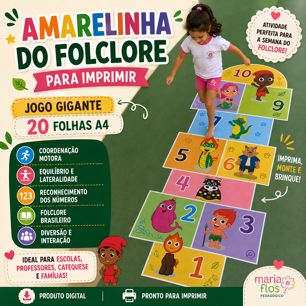 AMARELINHA DO FOLCLORE AMARELINHA DO FOLCLORE